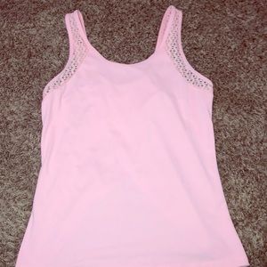 Pink Fabletics tank